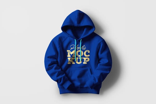 Photoshop Front View Hoodie Mockup