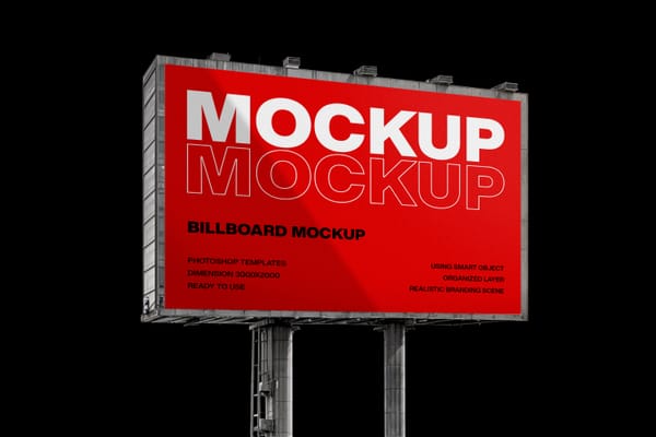 Photoshop Billboard Mockup