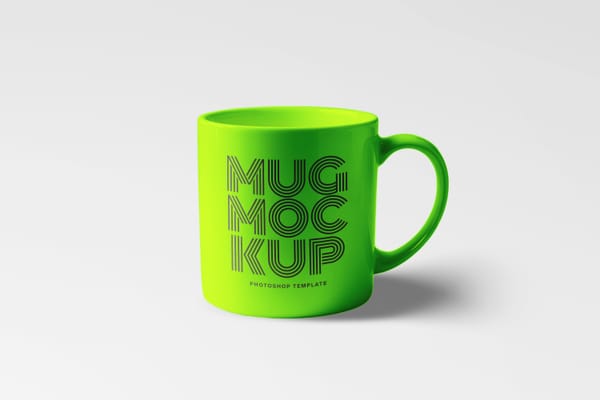 Photoshop Porcelain Mug Mockups