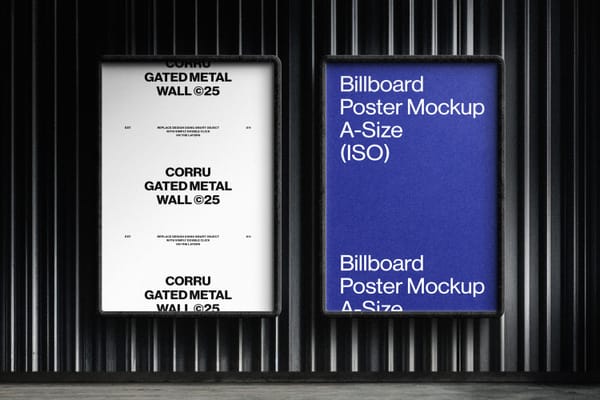 Photoshop Billboard Poster Mockup