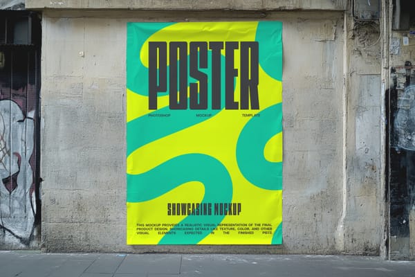 Photoshop Urban Poster Mockup