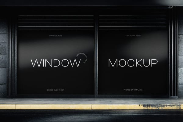 Photoshop Window Mockup