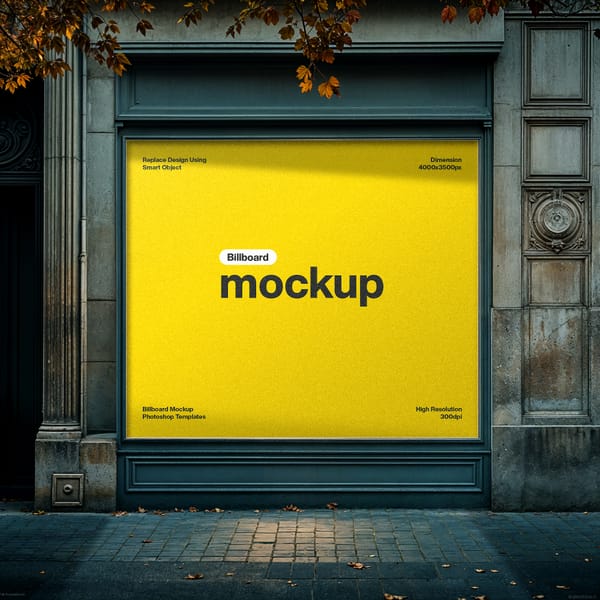 Photoshop Billboard Mockup