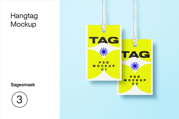 Hangtag Mockup