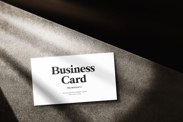 Branding Business Card Mockup