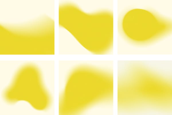 Yellow Ambient Gradient Background